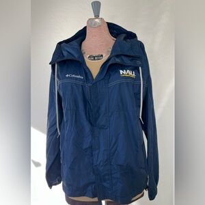 Columbia Navy Hooded Jacket